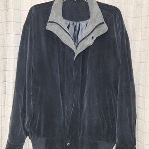 Bugatchi Uomo silk bomber jacket